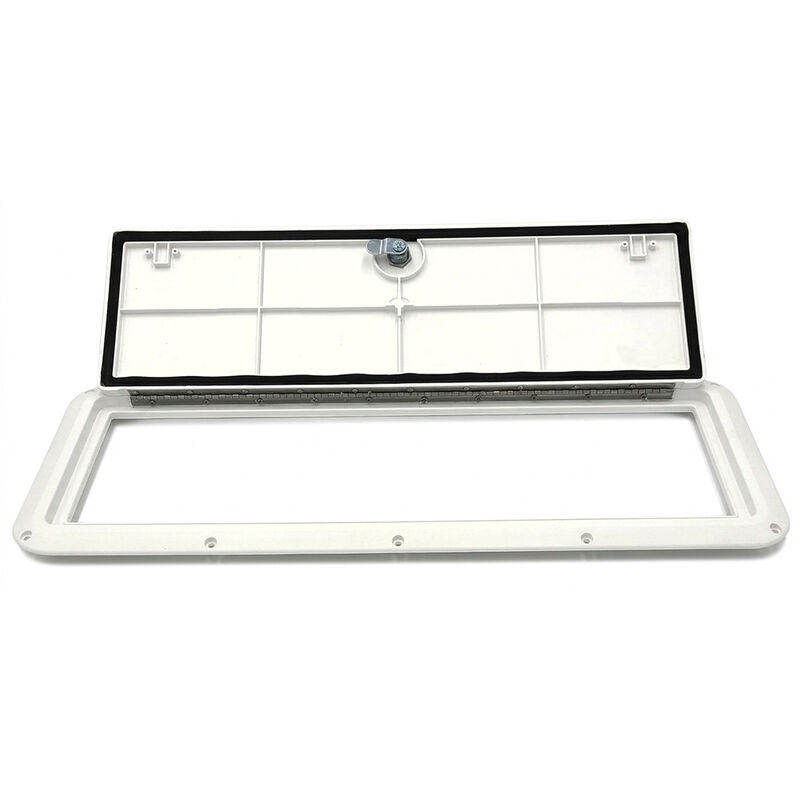 DPI Marine 9 in x 24 in Vertical Series Hatch in Polar White image number 2