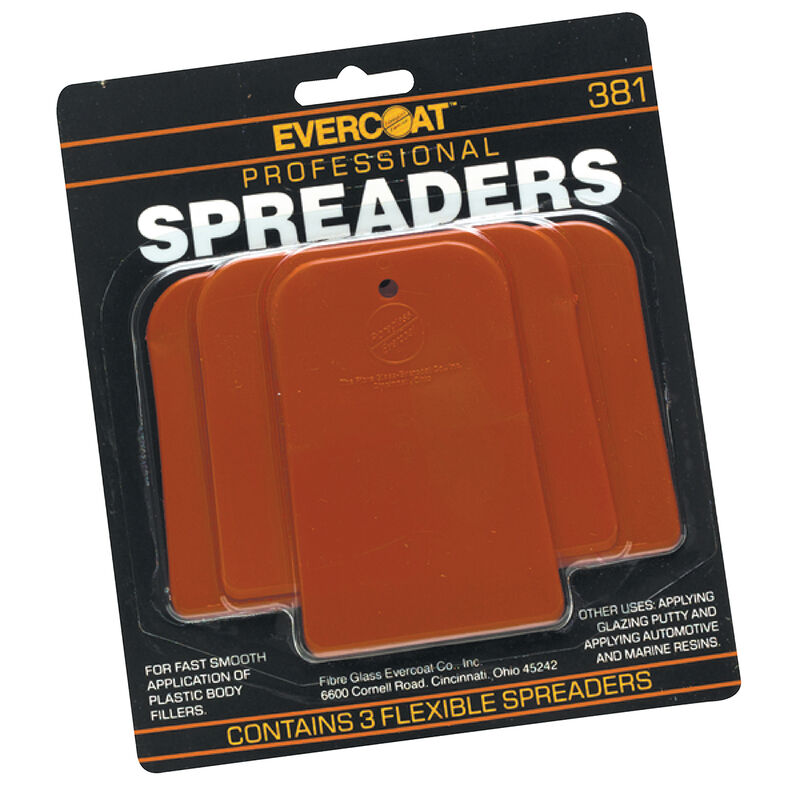 Evercoat Plastic Spreader, 3-piece kit image number 1