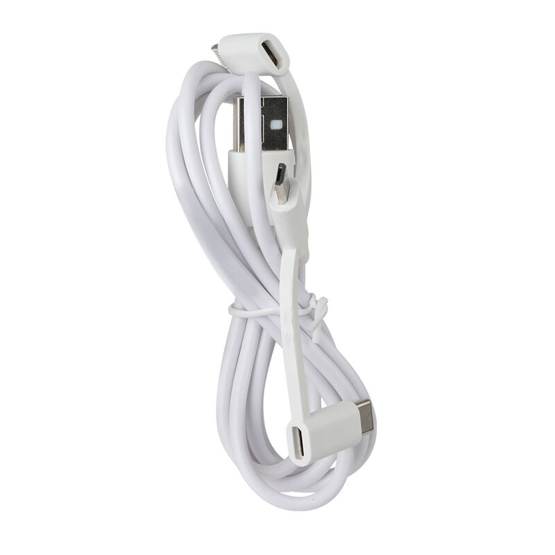 Vivitar 4' 3-in-1 Universal Charging Cable, White image number 2