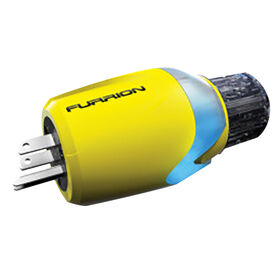 Furrion Straight One-Piece Adapter, 15-Amp Male To 30-Amp Female