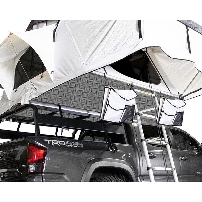 Nomadic 3 Arctic Extended Roof Top Tent, White and Dark Gray image number 7