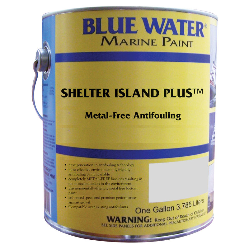 Blue Water Shelter Island Plus Copper-Free Ablative, Gallon image number 10