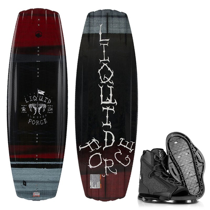 Liquid Force Classic Wakeboard with Index Bindings image number 1