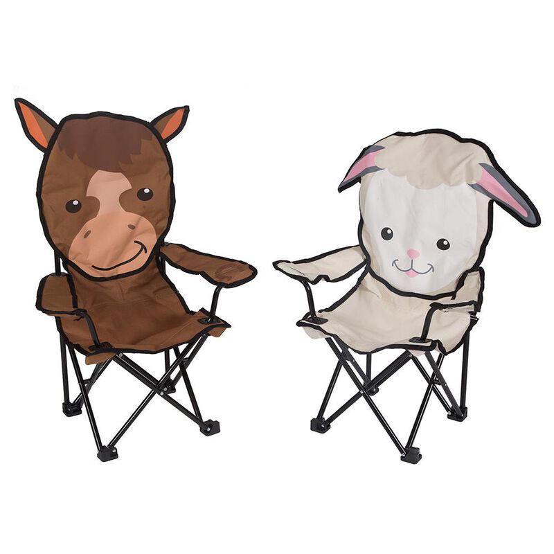 Hudson The Horse & Wooly the Lamb Chairs, 2 Pack image number 1