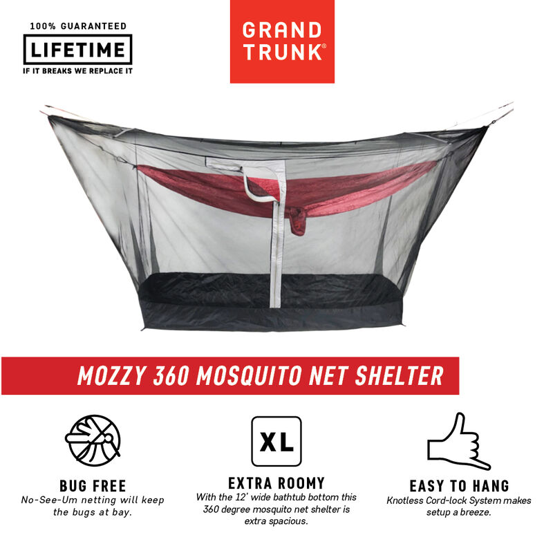 Grand Trunk Mozzy 360 Hammock Bug Net Shelter image number 5