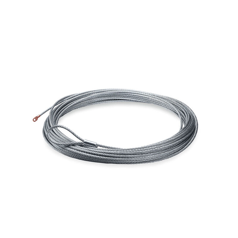 WARN 61950 Replacement Steel Rope, 7/16" x 90'