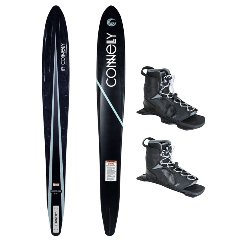 Connelly Outlaw Slalom Water Ski with Double Tempest Bindings