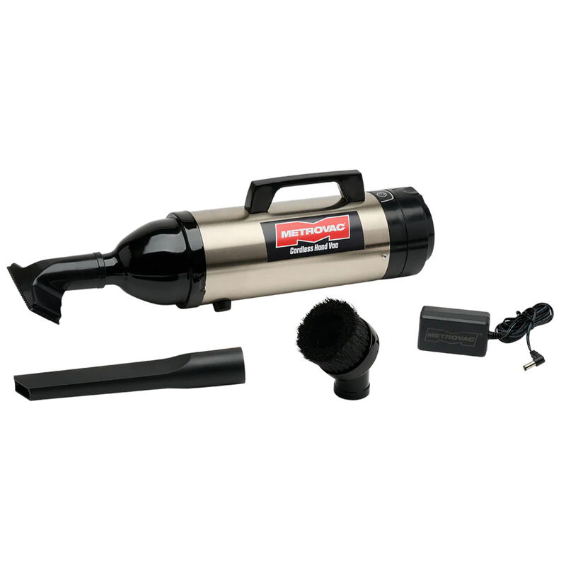 Metrovac Cordless Hand Vac, CHV-S4 Stainless Steel