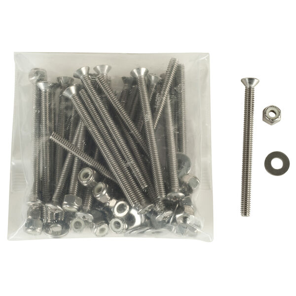 StainlessSteel Pontoon Fence Bolt Kit, 26Pack Overton's