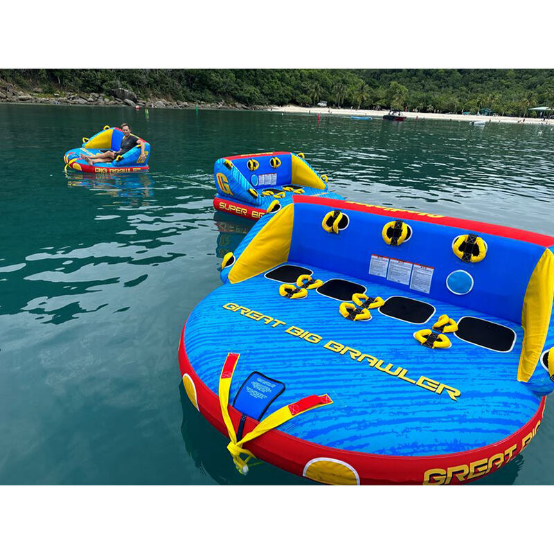 Gladiator Great Big Brawler 4-Person Towable Tube image number 5