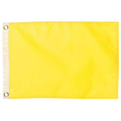Signal Flag Yellow, 12" x 18"