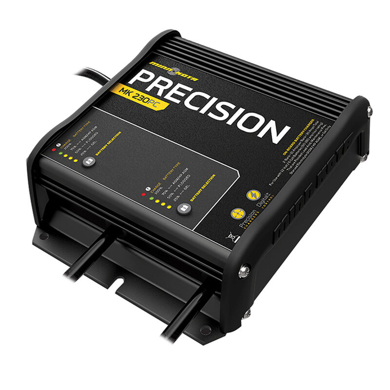 Minn Kota On-Board Precision Charger, 2 bank, 15 amps image number 1