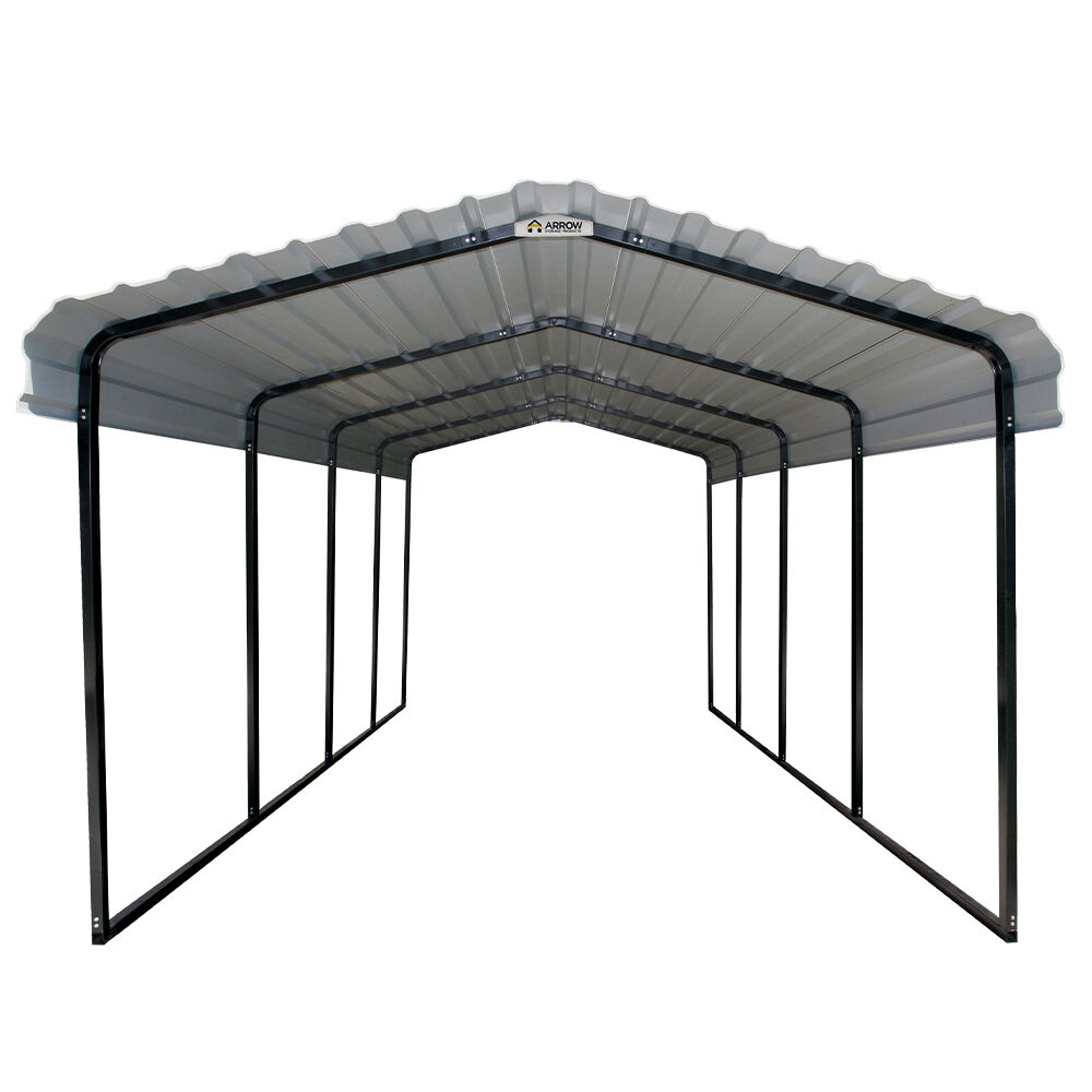 Arrow Vinyl Coated Steel Carport - Thumbnail 5
