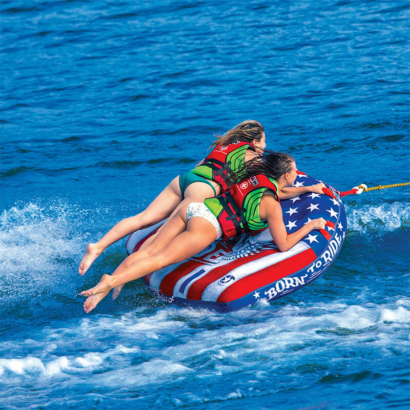 WOW Born To Ride 2-Person Towable Deck Tube image number 5