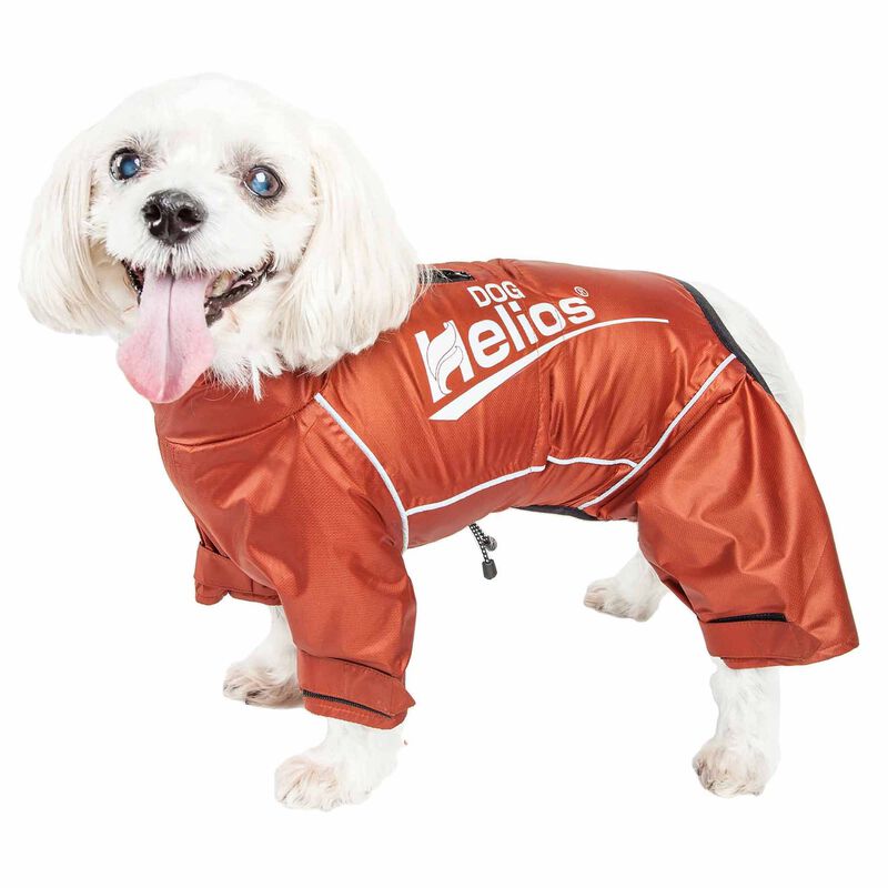Dog Helios ® 'Hurricanine' Waterproof And Reflective Full Body Dog Coat Jacket W/ Heat Reflective Technology image number 2