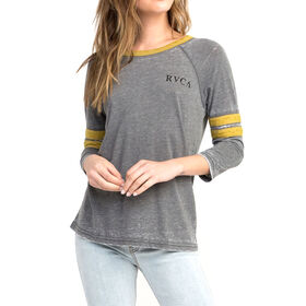 RVCA Women's Cactus Road Three-Quarter-Sleeve Tee