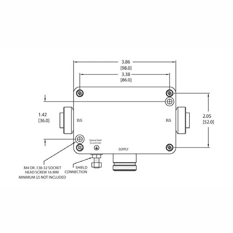 Maretron Marine Network Cable Connector image number 2