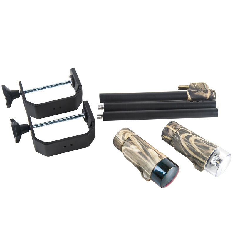 Attwood Clamp-On LED Bow And Stern Light Kit, Camo image number 1