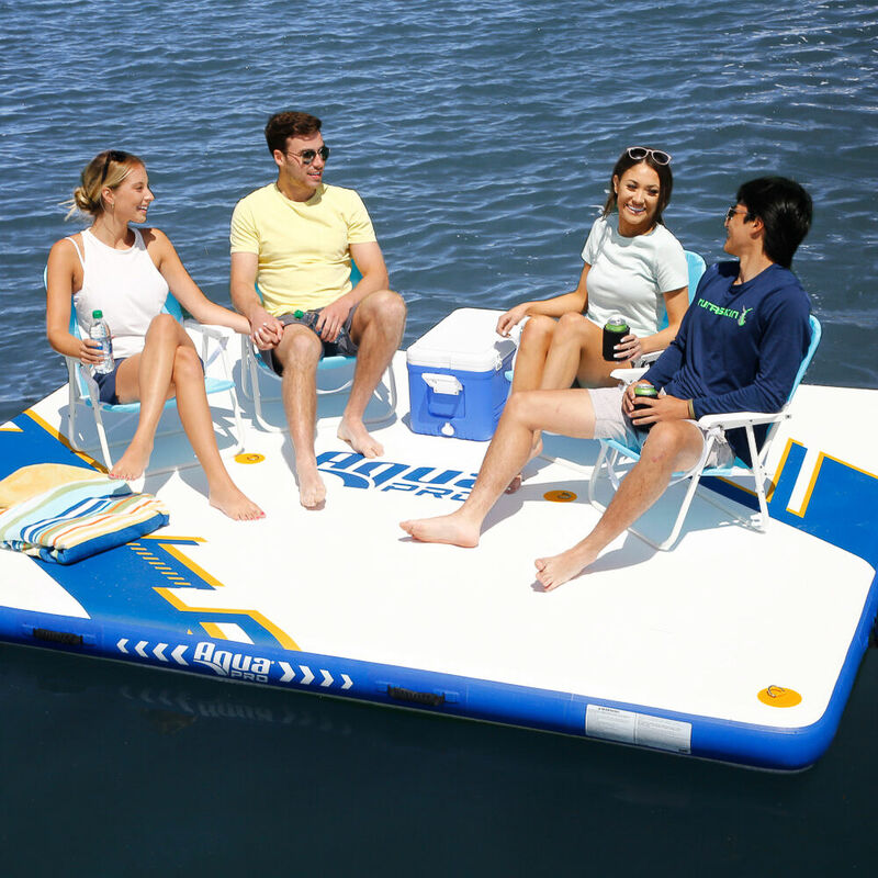 Aqua Pro 10' x 8' Inflatable Dock image number 3