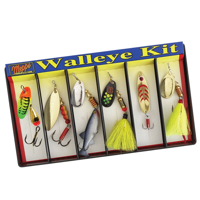 Mepps Walleye Kit Plain and Dressed Assortment image number 1