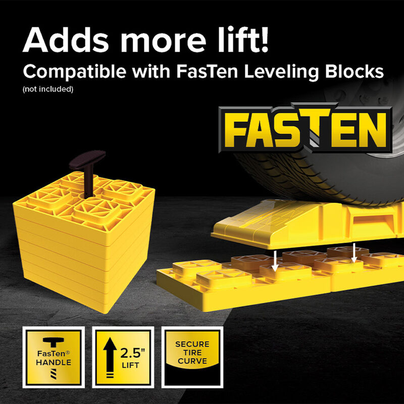 Camco FasTen-RV Leveling Ramps - 2-Pack image number 15