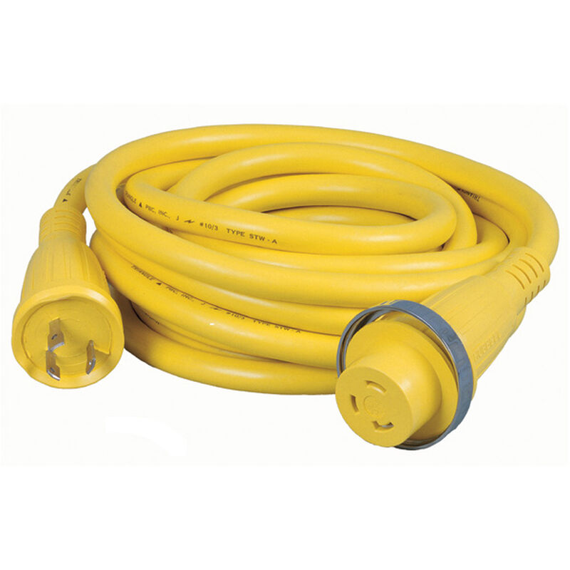 Hubbell HB6103 25' 30-Amp Shore Power Cord image number 1