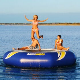 Aquaglide Platinum Supertramp Trampoline, 14' dia. x 32"H