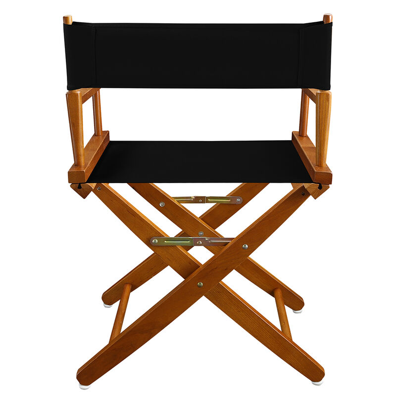 American Trails Extra-Wide Director's Chair, Mission Oak Frame, Navy image number 3
