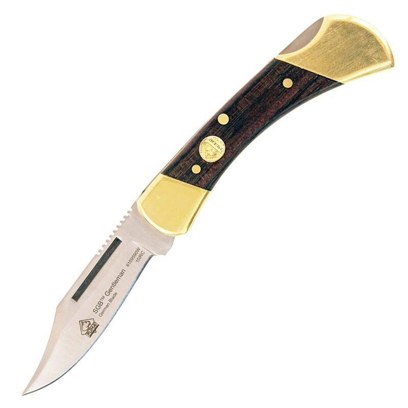 Puma SGB Gentleman Jacaranda Wood Folding Pocket Knife image number 1