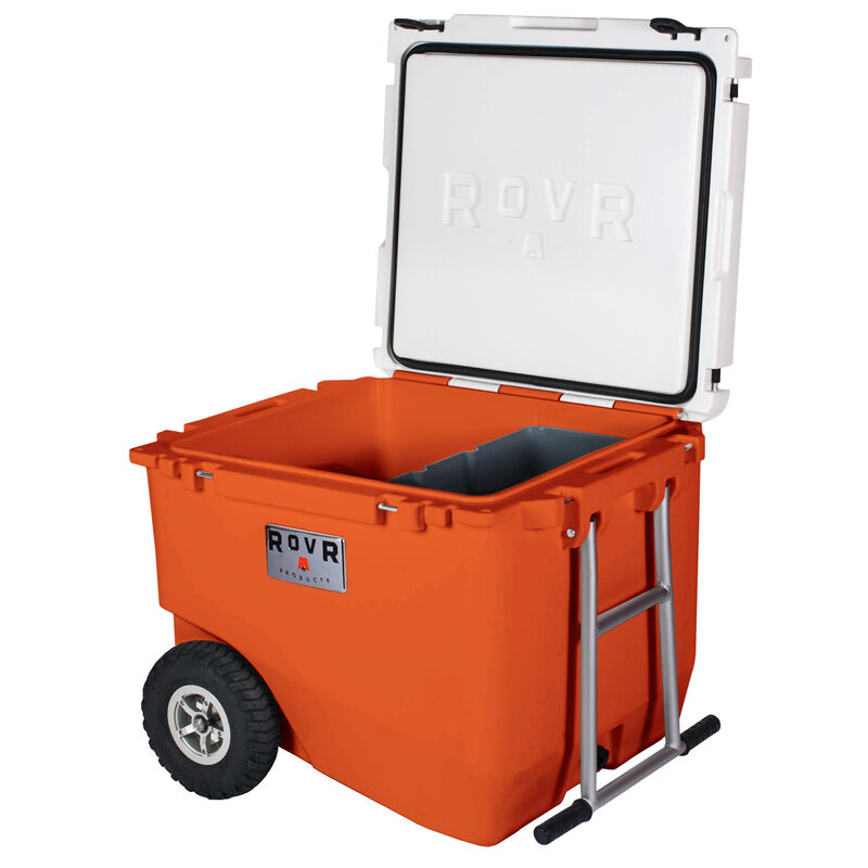 RovR RollR 80-Qt. Wheeled Cooler with Collapsible LandR Bin image number 2