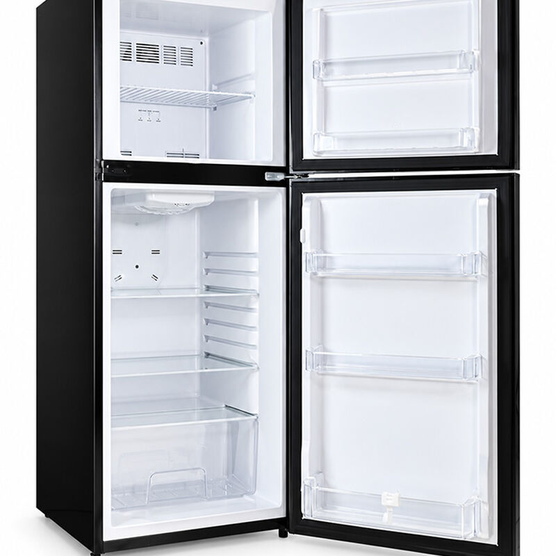 CONTOURE 7.5 Cu. Ft. RapidCold 12V No-Frost Refrigerator with Stainless Glass Doors image number 2