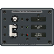 Blue Sea Systems AC Panel, ELCI Main 30A Double Pole
