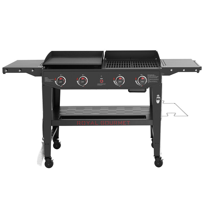 Royal Gourmet 4-Burner Gas Grill and Griddle Combo Package image number 13