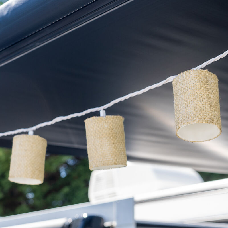 Burlap Dome Light Set image number 2