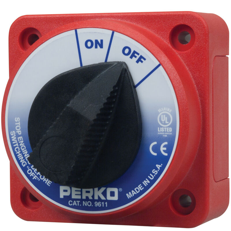 Perko Compact On/Off Main Battery Switch image number 2