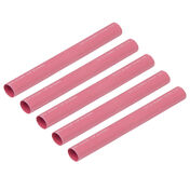 Ancor Adhesive-Lined Heat Shrink Tubing, 16-10 AWG, 6" L, 5-Pk., Red