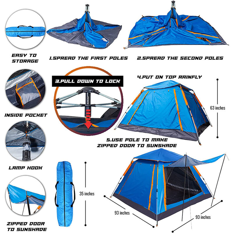 GlareWheel Instant Pop-Up Tent image number 2