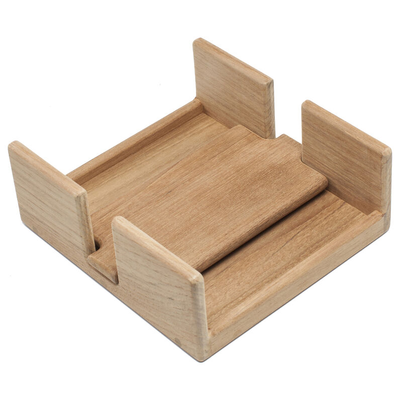 Whitecap Teak Stay-Put Napkin Holder image number 1
