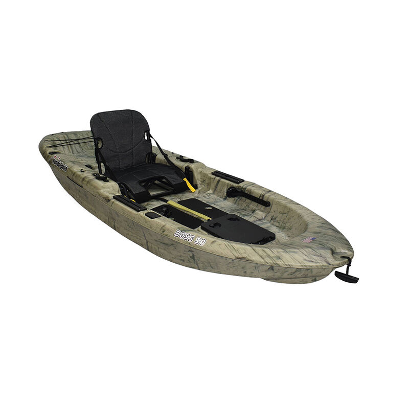Sun Dolphin Boss 10 SS Sit-On-Top Fishing Kayak image number 1