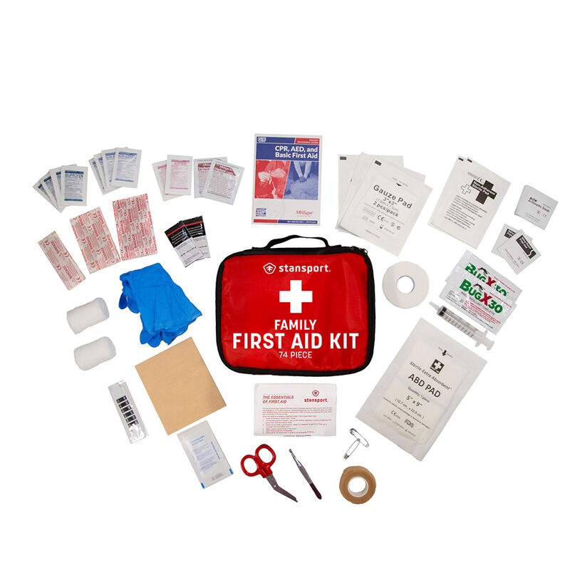Stansport Family First Aid 74 Piece Kit  image number 2