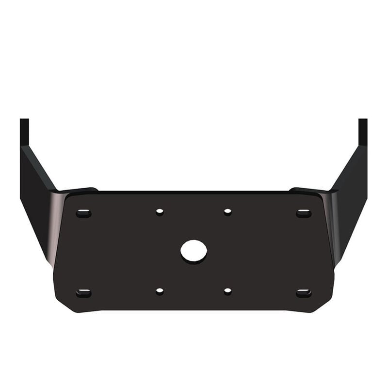 Power-Pole Pontoon Mount, 17.5"-19" Face, Black