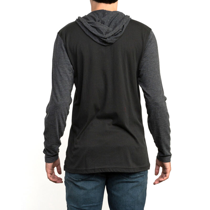RVCA Men's Pick Up Hooded Knit Long-Sleeve Tee image number 6
