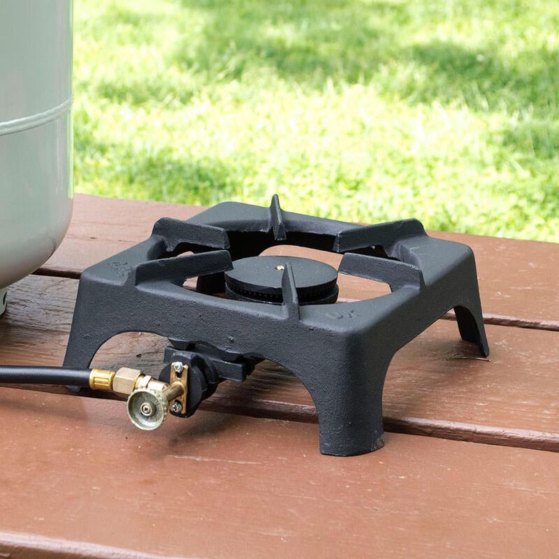 Sportsman Series Single Burner Cast Iron Stove with Regulator Hose image number 2