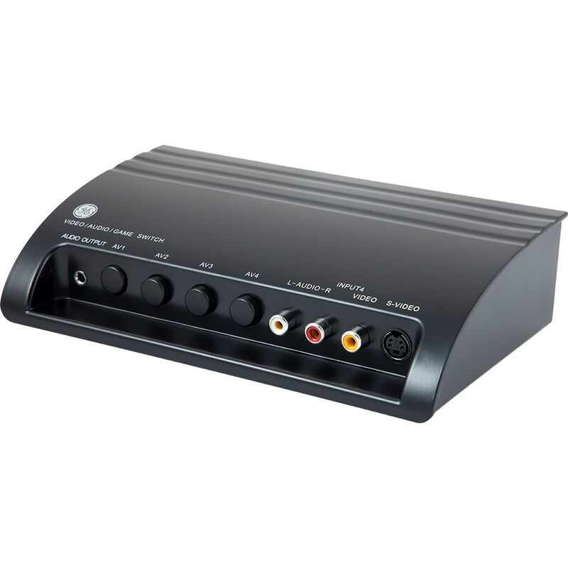 GE Pro 4-Device Audio/Video Switch with S-Video image number 3