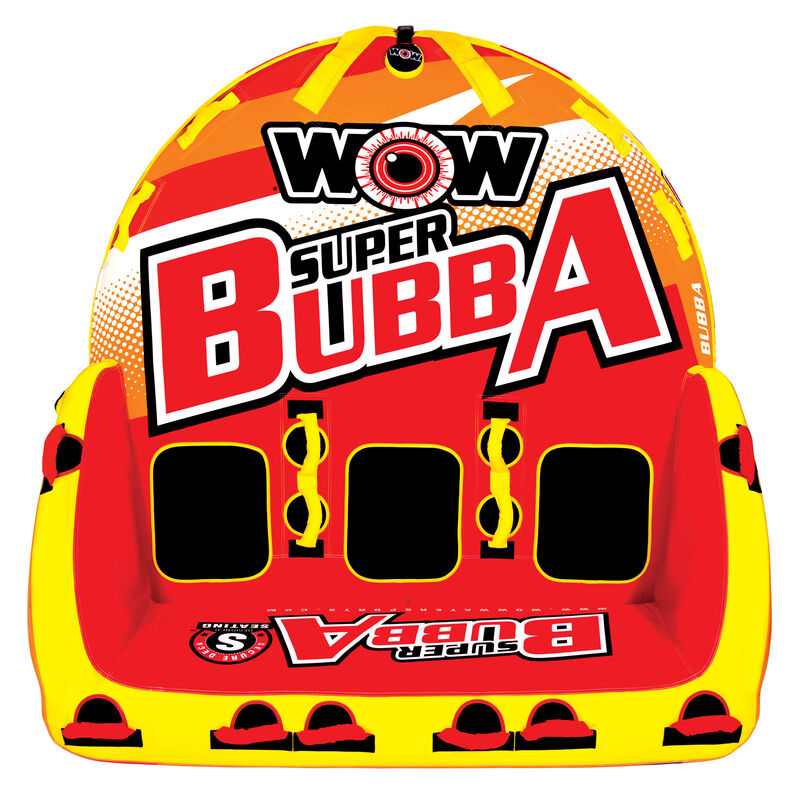 WOW 3-Person Super Bubba Towable Tube image number 2