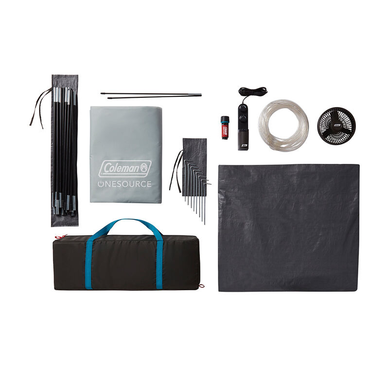 Coleman OneSource Rechargeable 4-Person Camping Dome Tent with Airflow System & LED Lighting image number 6