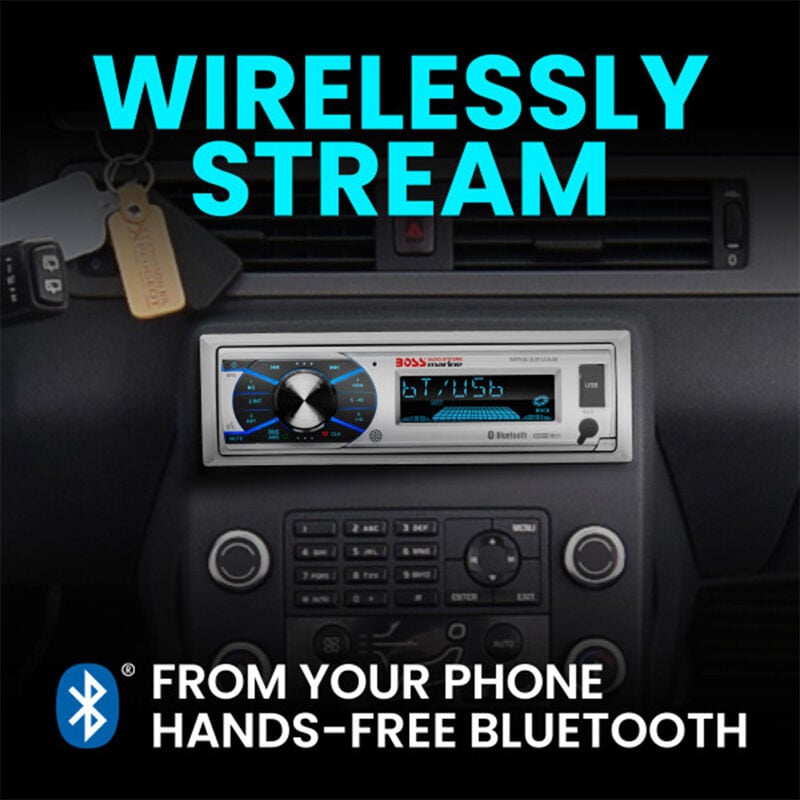 Boss MCK632WB.64 AM/FM/MP3/USB Bluetooth Receiver Package w/Four 6.5" Speakers image number 2