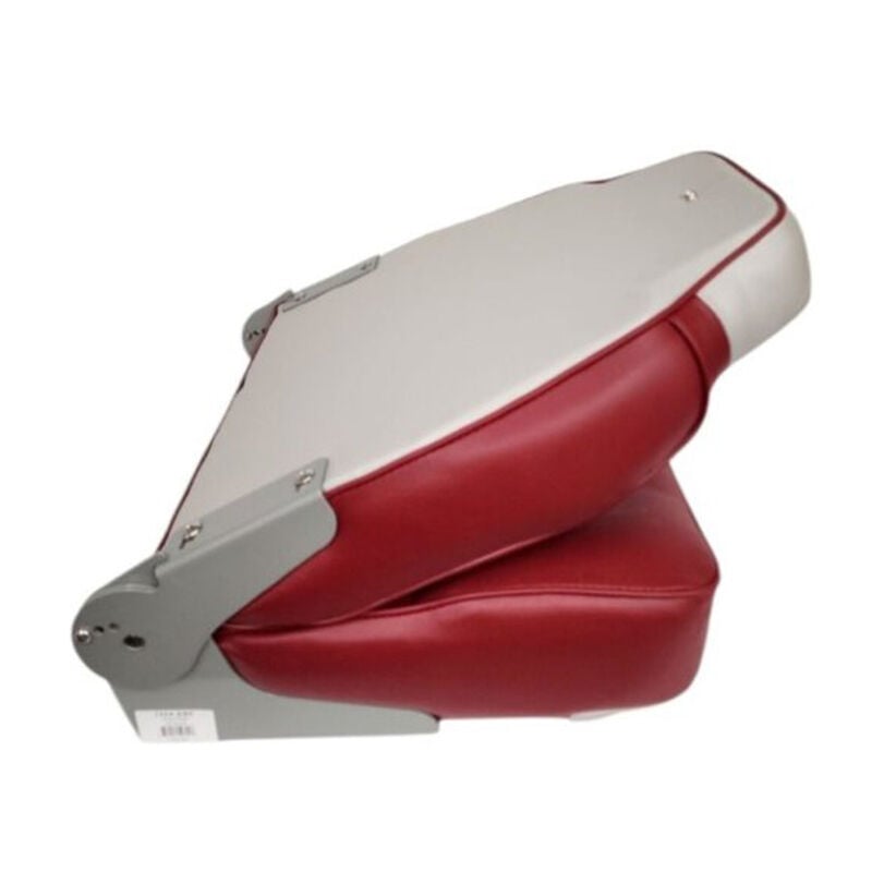 Horizon Manufacturing 22.5" Boat Seat High Back Fold Down -  Gray/Red image number 2