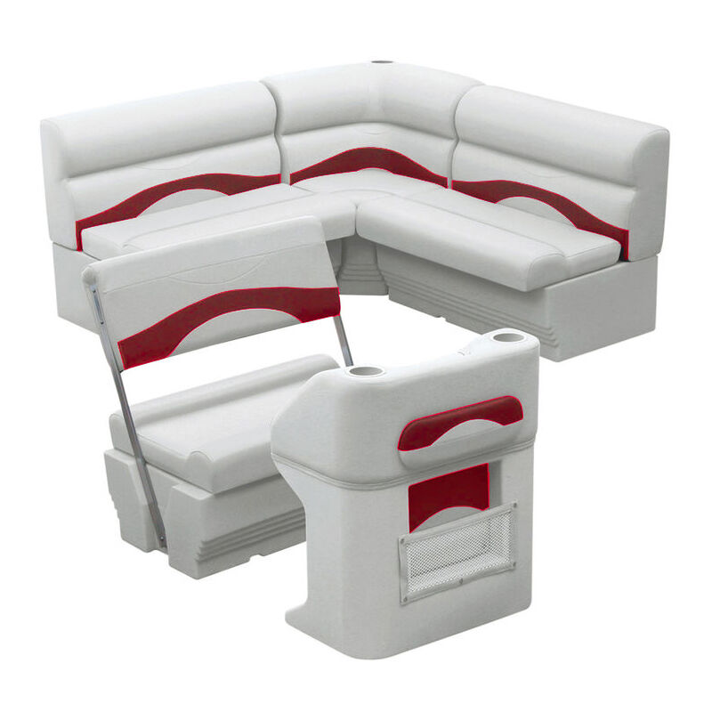Toonmate Premium Pontoon Furniture Package, Rear Group Package E image number 8