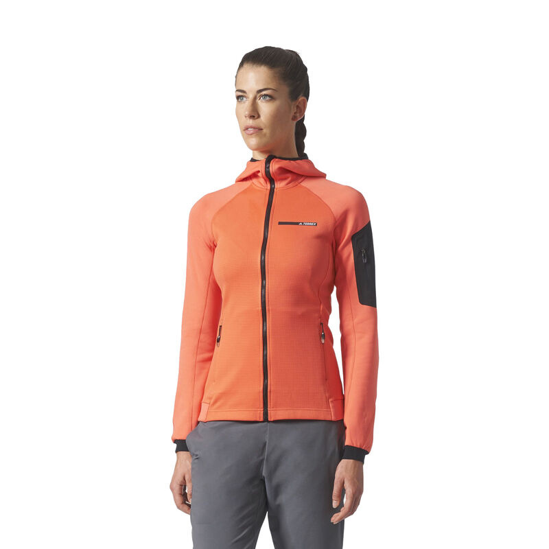 Adidas Women's Terrex Stockhorn Fleece Full-Zip Hoodie image number 1